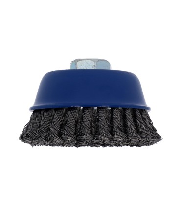 CEPILLO TAZA ALAMBRE TRENZADO 100 MM.