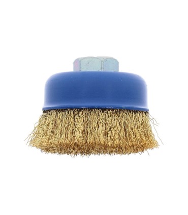 CEPILLO TAZA ALAMBRE ONDULADO 75 MM.