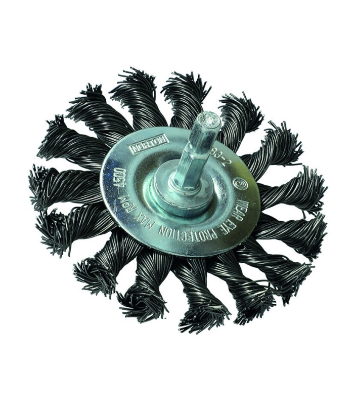 CEPILLO CIRCULAR ALAMB.TRENZ.75MM.EJE 6