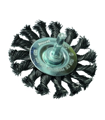 CEPILLO CIRCULAR ALAMB.TRENZ.75MM.EJE 6