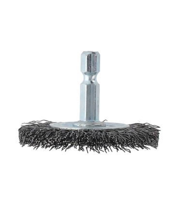 CEPILLO CIRCULAR ALAMBRE OND. 50MM.EJE 6