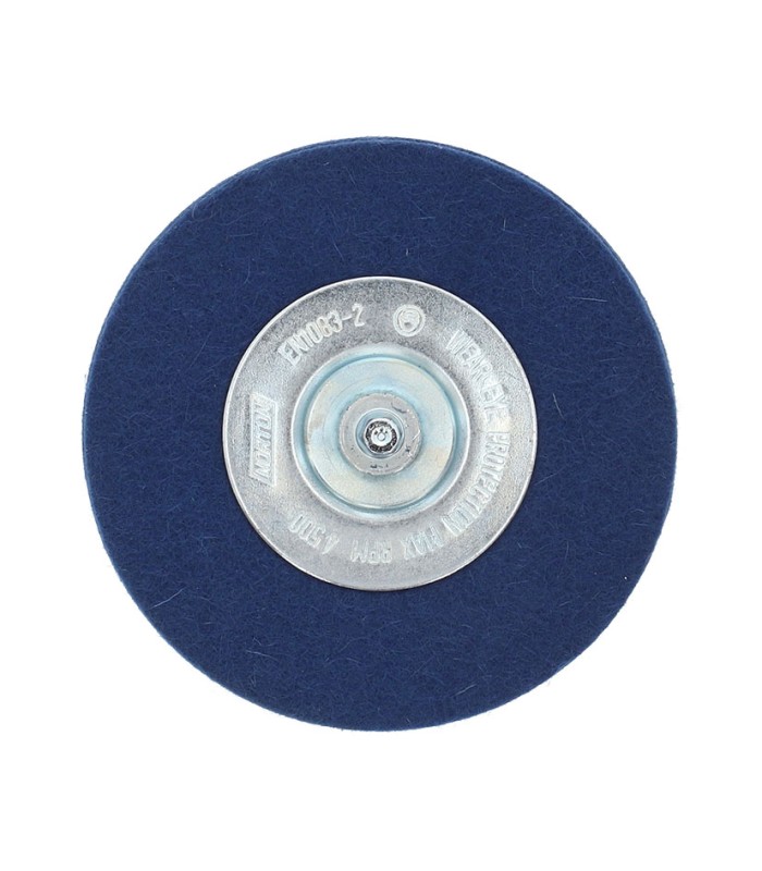 DISCO FIELTRO PARA PULIDO 100MM.EJE 6 MM