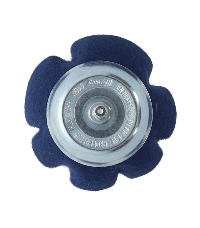 COPA FIELTRO PARA PULIDO 75MM.EJE 6 MM.