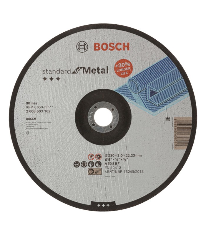 DISCO CORTE STANDARD METAL CONC.230X3