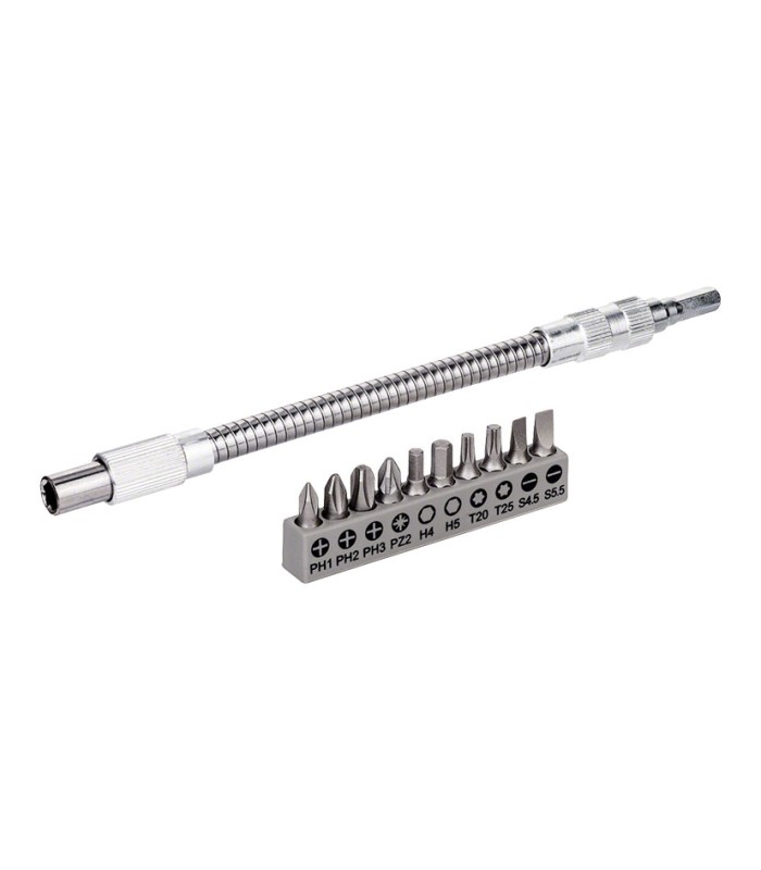 SET ATORNILLAR FLEXIBLE 200MM. 11 UDS.