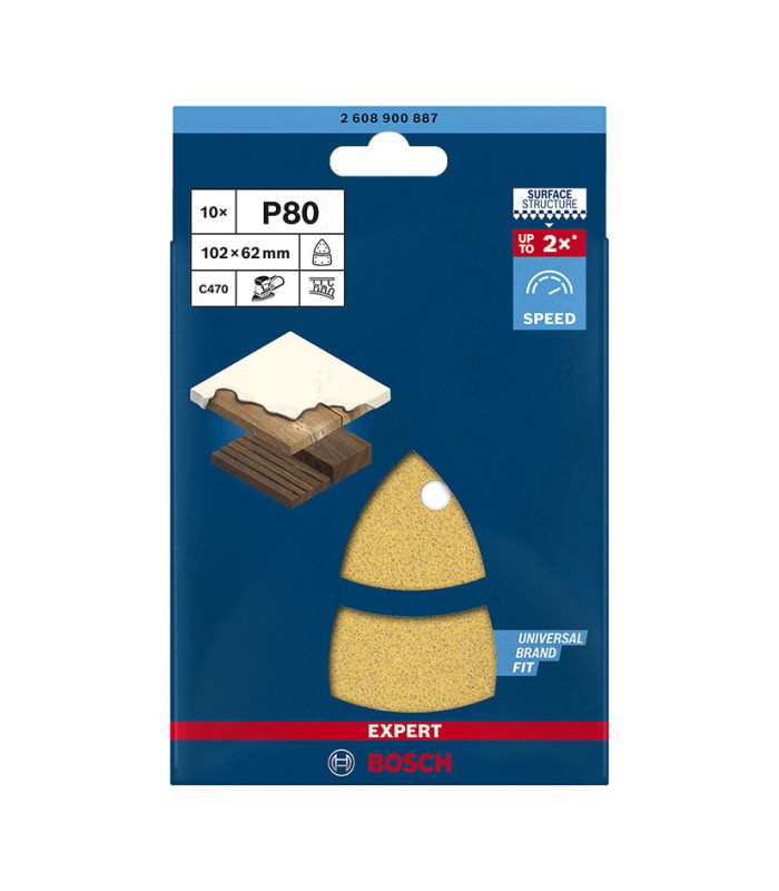 PAPEL LIJA MULTILI.C470 102X62/93 G80X10