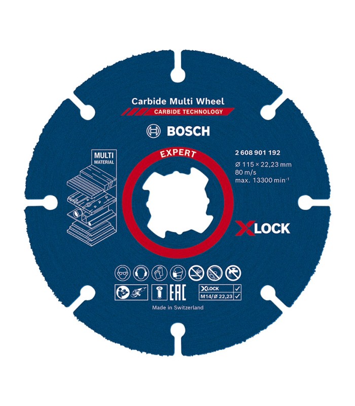 DISCO CORTE X-LOCK EXPERT 115X22.23MM.