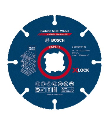 DISCO CORTE X-LOCK EXPERT 115X22.23MM.
