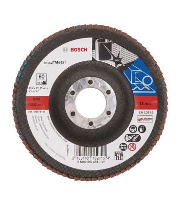 DISCO LAMINAS X571 115MM CONICO FV G60