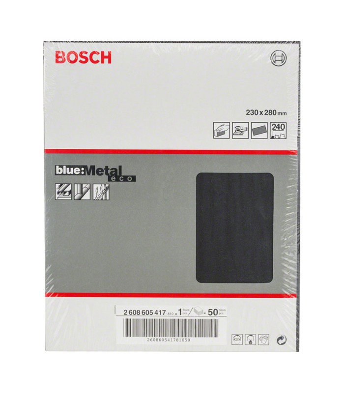 HOJA P/ METAL J410 230X280MM. G240