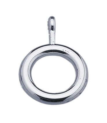 ANILLA CORTINA CROM. P/BARRA 12MM.