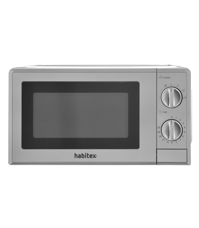 MICROONDAS 20 L.700W MEC.CROMADO HABITEX
