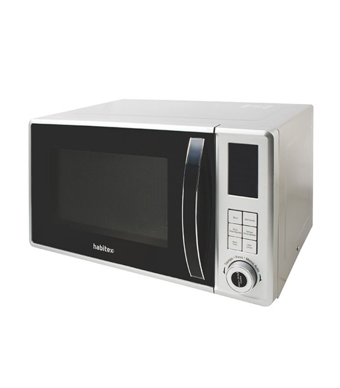 MICROONDAS 23 L.800W DIGIT.SILVER GRILL