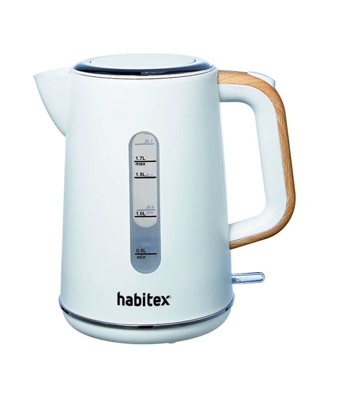 HERVIDOR AGUA 1,7 L BLANCO HABITEX