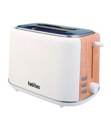 TOSTADOR 2 RANURAS BLANCO HABITEX
