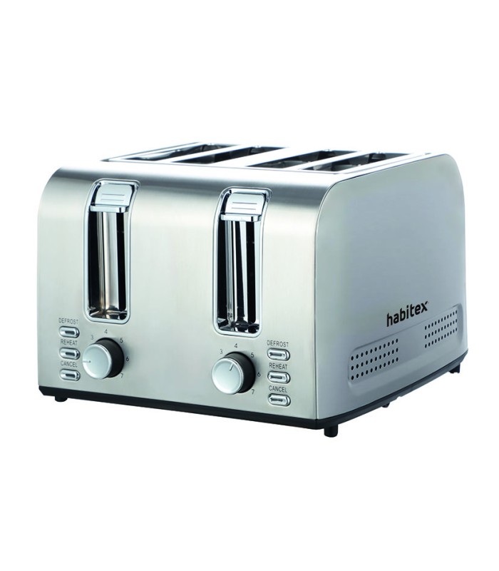 TOSTADOR 4 RANURAS METAL HABITEX