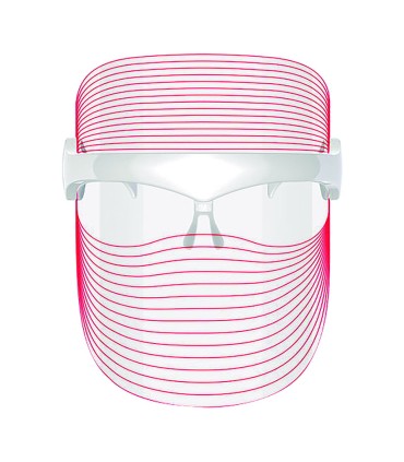 MASCARA FACIAL CON LUZ LED JOCCA