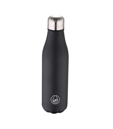 BOTELLA TERMO 500 ML.INOX. NEGRA