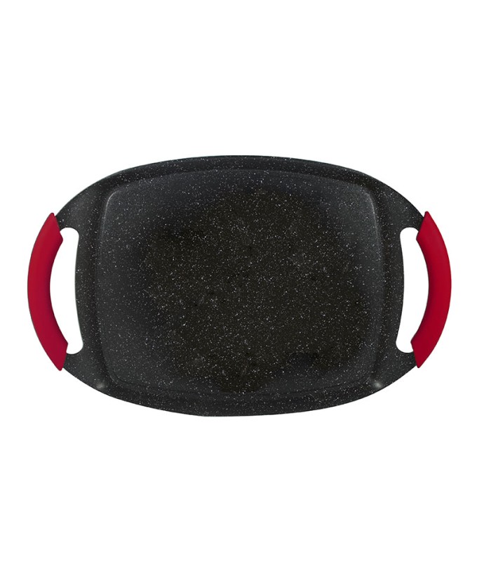 SARTEN ASADOR  TOLEDO MARBLE 37X25CM.