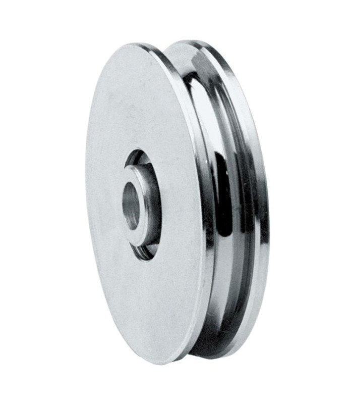 POLEA HIERRO . 80 mm. CANAL 10 mm.