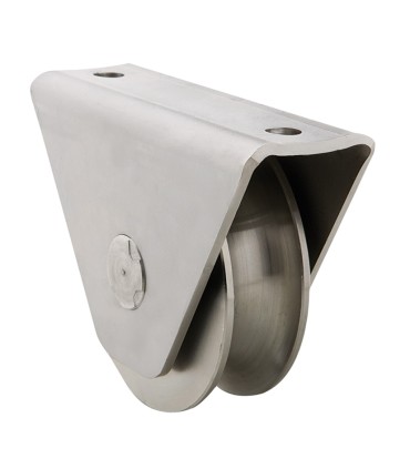 POLEA HIERRO CON CAJA. 80x20 mm.