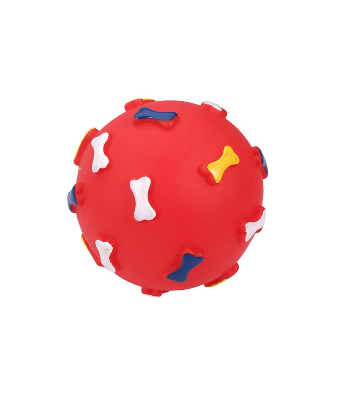 JUGUETE PERRO. BOLA VINILO Ø 12,5 CM