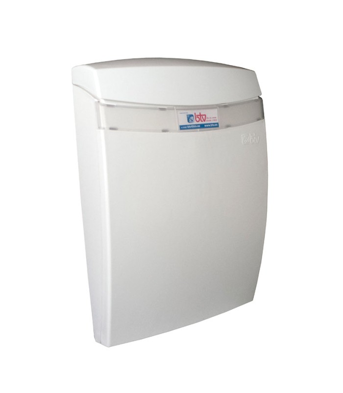 BUZON EXT. PLASTICO MOD. GALAXY. BLANCO