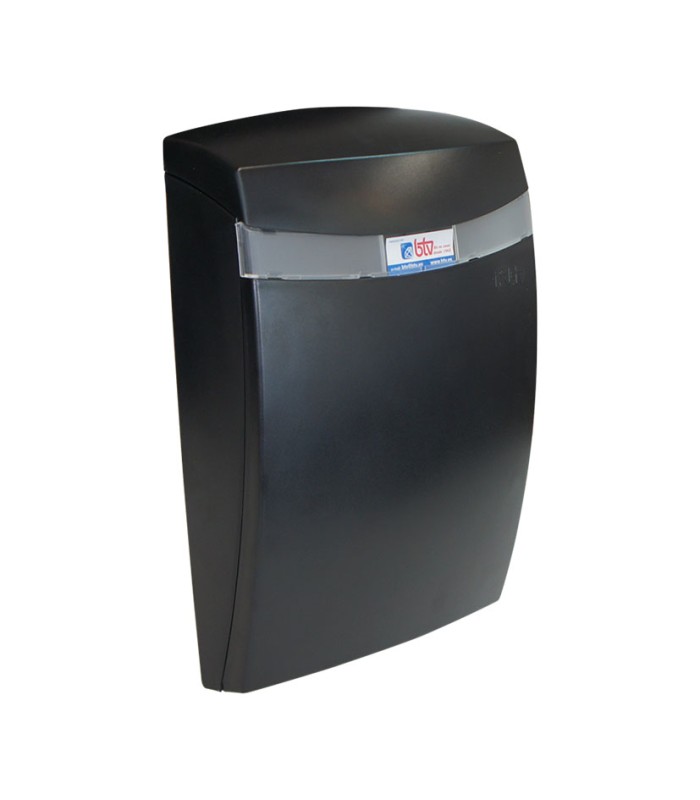 BUZON EXT. PLASTICO MOD. GALAXY. NEGRO.