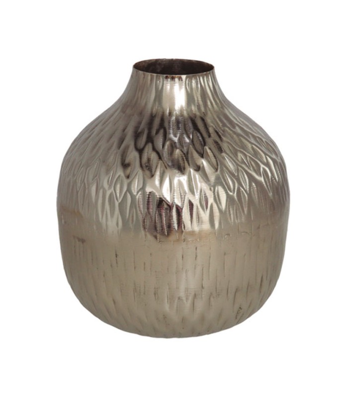 JARRON FLORERO DEC. 22CM TOURS PLATEADO