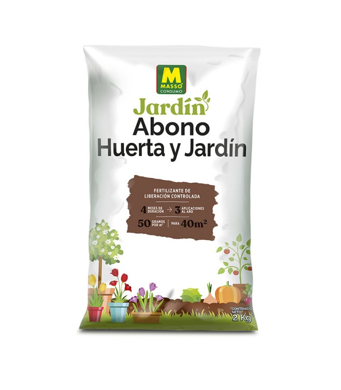 ABONO HUERTA Y JARDIN BOLSA 2 KG
