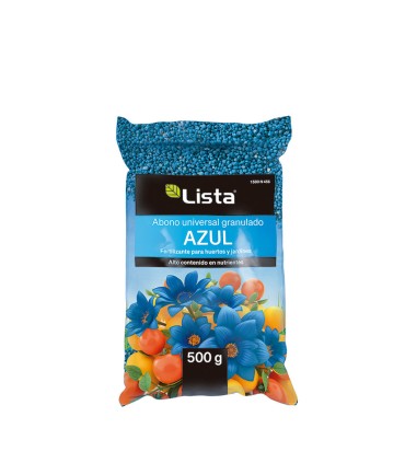 ABONO UNIV GRANULADO AZUL LISTA 500 G