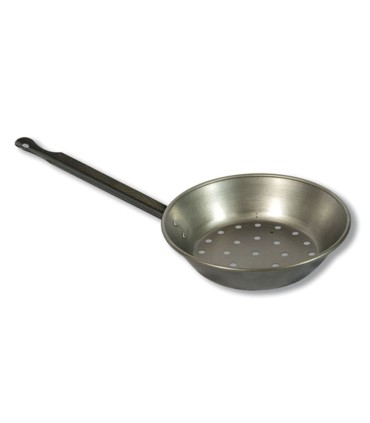 SARTEN CASTAÑERA 24 CM. FLORES CORTES