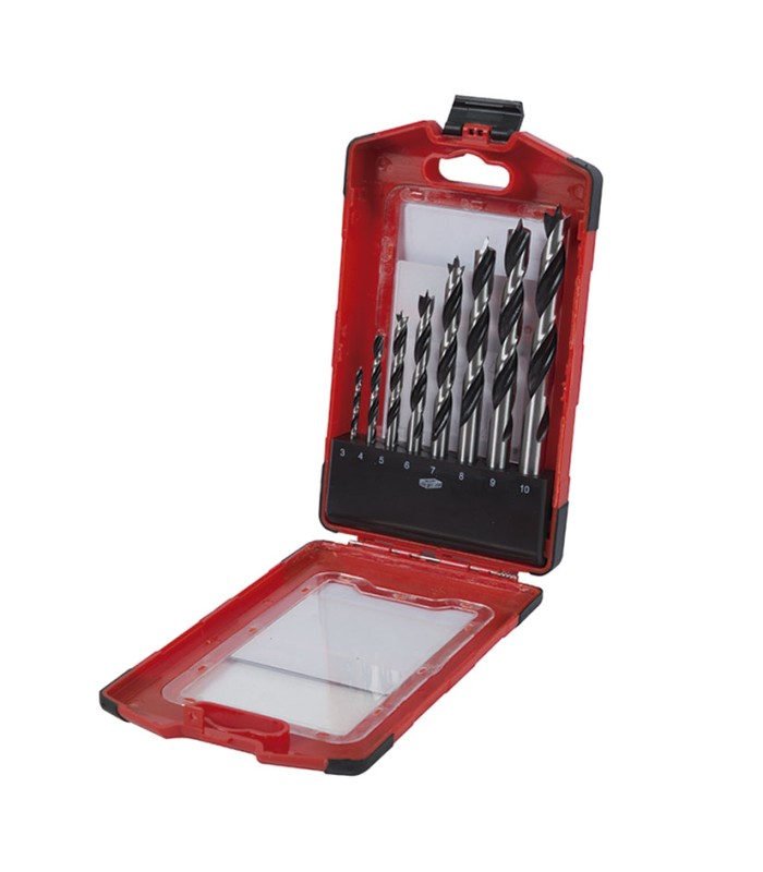 BROCAS P/MADERA JGO.8 RATIO