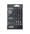 BROCAS P/MADERA JGO.8 RATIO
