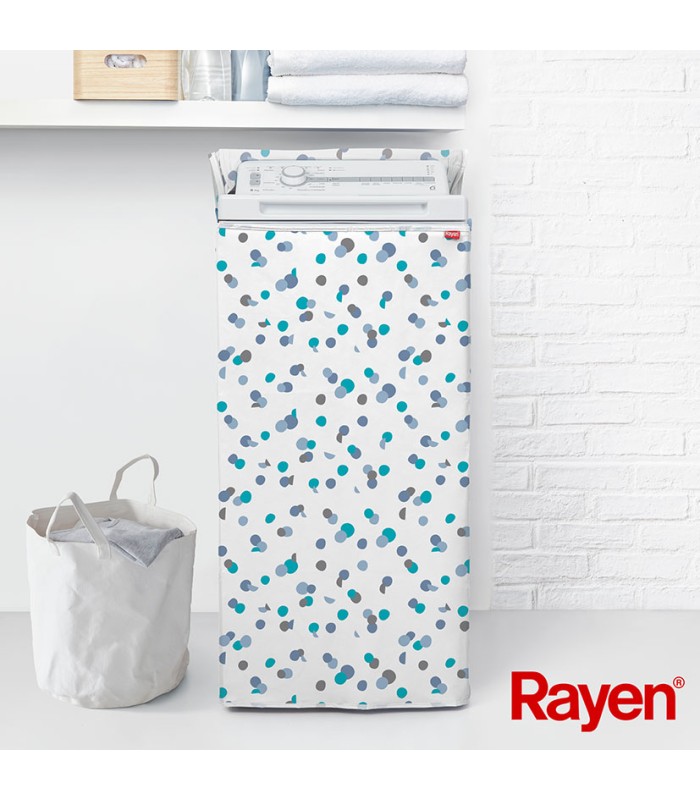 FUNDA LAVADORA SUPERIOR ESTAMP. RAYEN