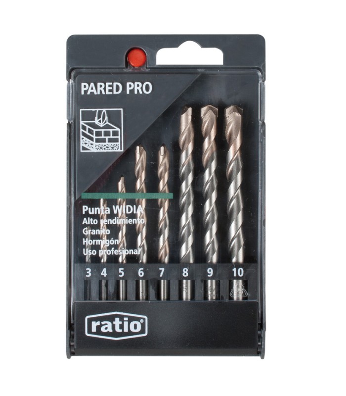 BROCAS P/PARED PROF. JGO.8  RATIO