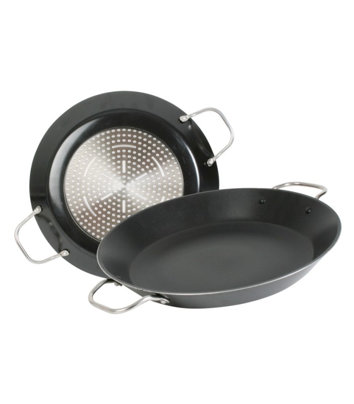 PAELLERA ALUM. 4MM. INDUCCION 38 CM.