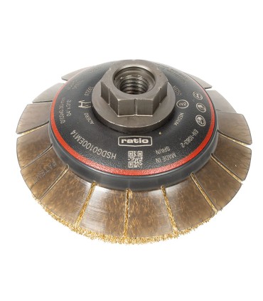 CEPILLO CONICO AC.LATONADO 100X0,30