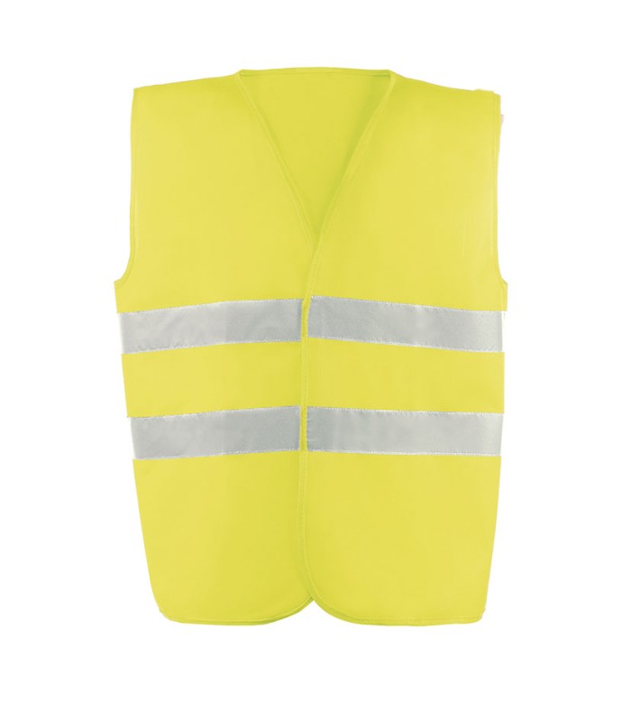 CHALECO ALTA VISIBILIDAD C/ AMARILLO T/X
