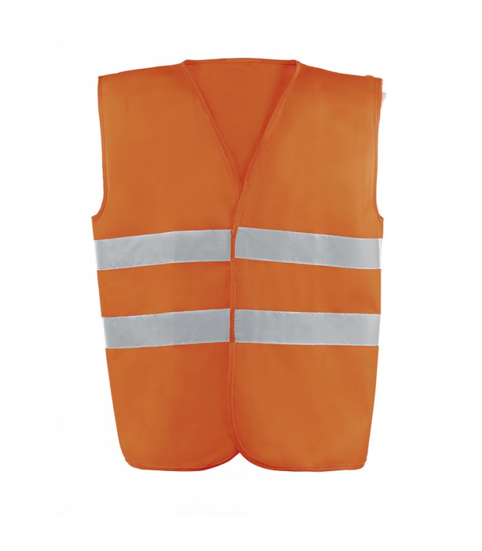 CHALECO ALTA VISIBILIDAD C/ NARANJA T/L