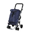 CARRO COMPRA PLEGABLE GO UP PROMO AZUL