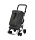 CARRO COMPRA PLEGABLE GO UP PROMO GRIS