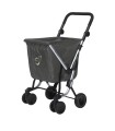CARRO COMPRA PLEGABLE WE GO GRIS