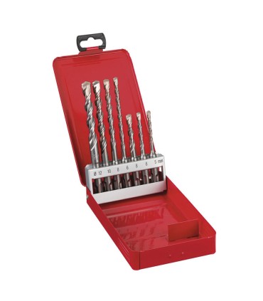 ESTUCHE MET.7 BROCAS SDS-PLUS MILWAUKEE